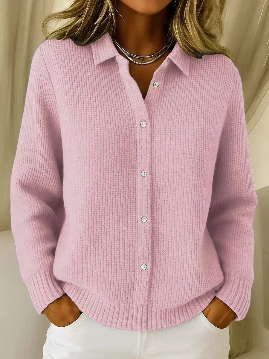 Katrina | Textured Knit Button Cardigan for Women