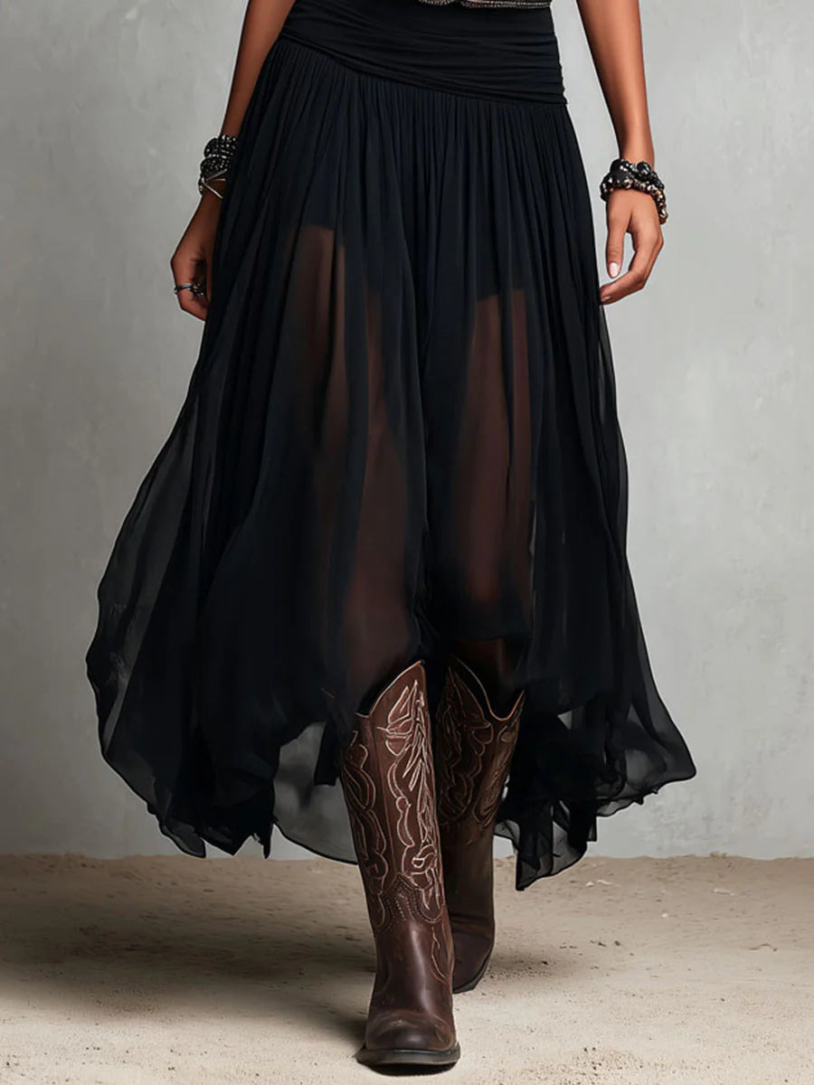 Sophia | Tulle Skirt Maxi Dress for Women