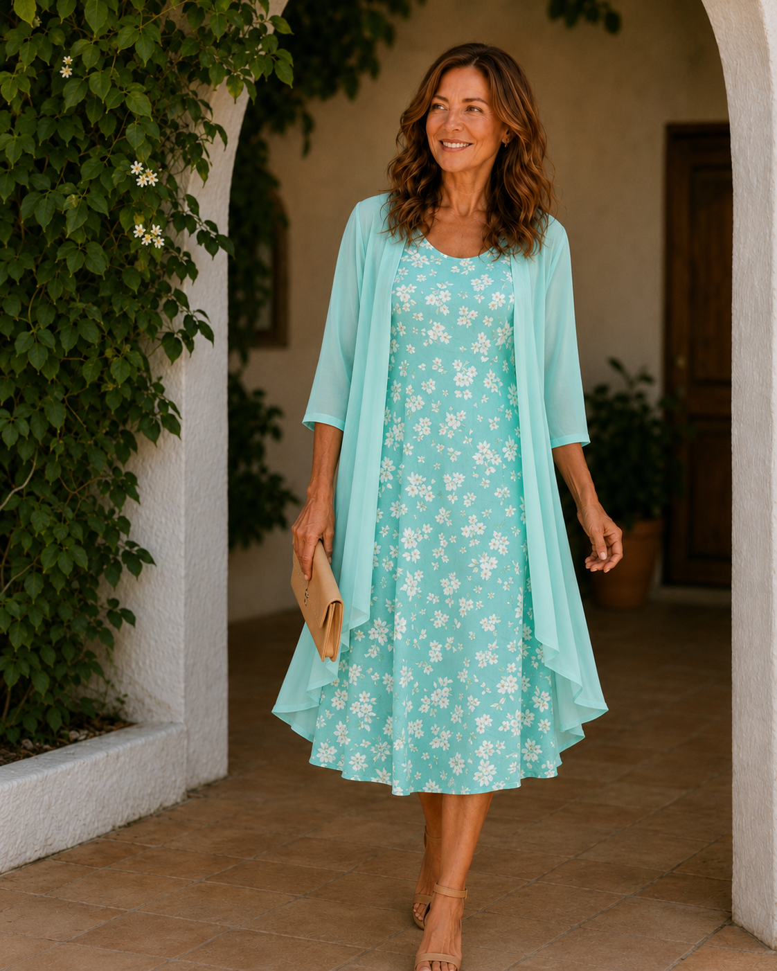 Capri | Layered Duster Maxi Dress for Women